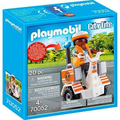 PLAYMOBIL® City Life 70052 Rettungs-Zweirad mit Lichtern