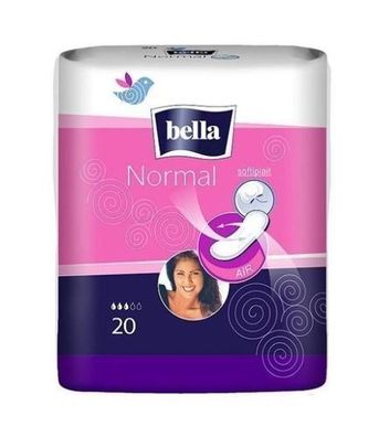 Bella Hygienische Einlagen Normal, 20 Stéck Packung