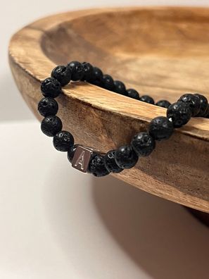 Armband Herren, personalisiertes Perlenarmband, Weihnachtsgeschenk, Handgemacht