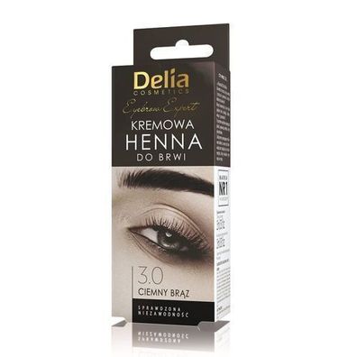 Delia Augenbrauen Experten Creme 3.0 Dunkelbraun