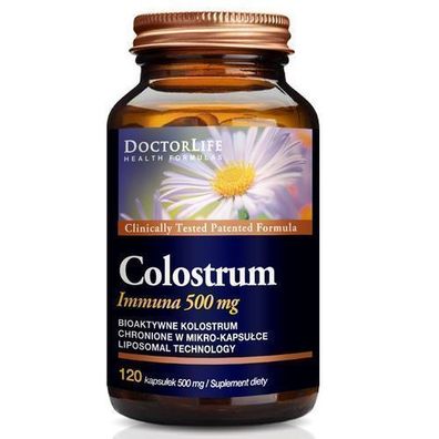 Doctor Life Immunab Colostrum 500mg 120 Kapseln