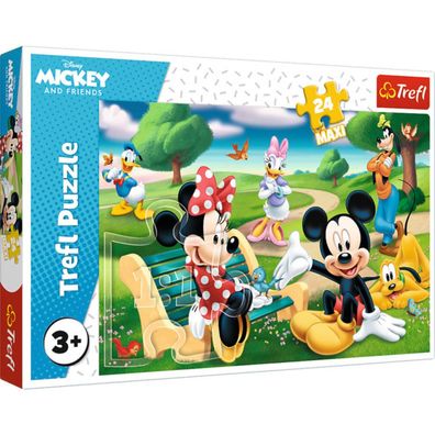 TREFL Puzzle Mickey Mouse: Unter Freunden MAXI 24 Teile