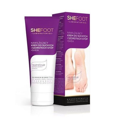 Shefoot Feuchtigkeitscreme für trockene Füße 75ml