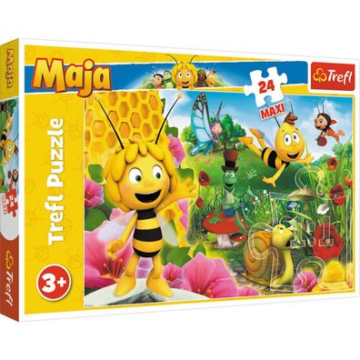 TREFL Puzzle Die Biene Maja MAXI 24 Teile