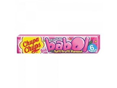 Chupa Chups Babol Tutti Frutti Kaugummi 6 Stück