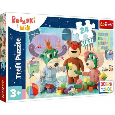 Puzzle Gute Nacht, Treflici: Bedtime Games MAXI 24 Stück