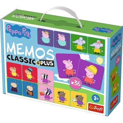 TREFL Classic&Plus Peppa Pig 4in1