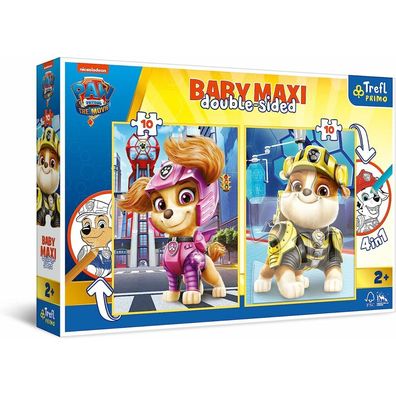 TREFL Doppelseitiges Rätsel Tawny Patrol: Himmel und Trümmer BABY MAXI 2x10 Stück