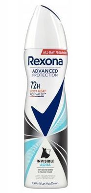 Rexona Invisible Aqua Antitranspirant 150ml