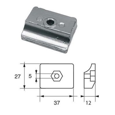 BUKH PRO ANODE F/JOHNSON/EVINRUDE Engines L8147013