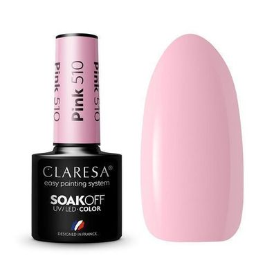 Claresa UV/LED Gel-Nagellack 510 Rosa, 5g