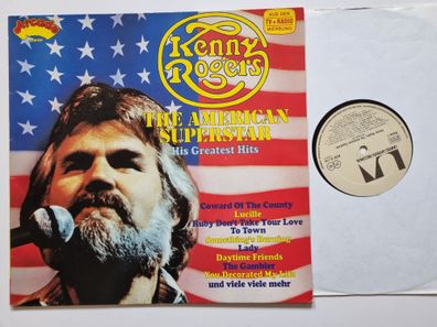 Kenny Rogers - The American Superstar - His Greatest Hits Vinyl LP Germany