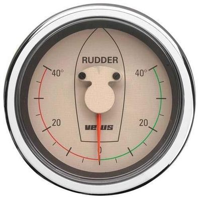 Vetus Ruderstandsanzeige, creme, 12/24 Volt RPI1810W