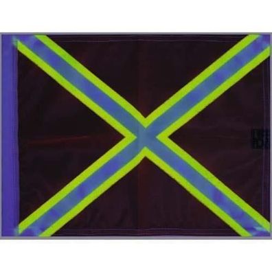 Plastimo Tauch-Flagge mit Saint-Andrew Kreuz 61690