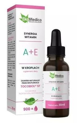 Vitamin A + E Tropfen, 30 ml - Antioxidative Haut- & Haarpflege