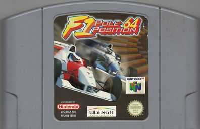 F1 Pole Position 64 Nintendo 64 1997 N64 Ubi Soft PAL Formel 1 - Ausführ