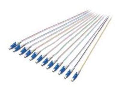 Digitus LWL Faserpigtail-Satz, LC Simplex, OS1, 2,0 m