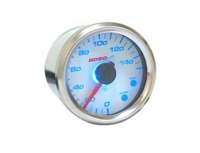 Koso GP Style D48 Thermometer (max. 150 Grad C - weiss), BA481B36