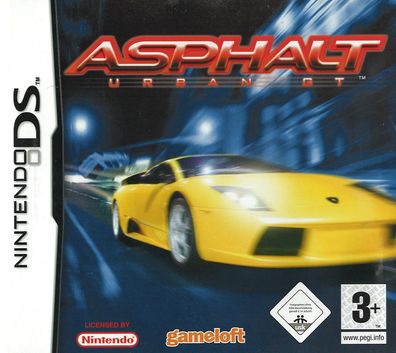 Asphalt Urban GT Ubisoft Gameloft Nintendo DS DSi 3DS 2DS - Ausfühung: