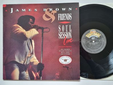 James Brown - James Brown & Friends - Soul Session Live Vinyl LP Germany