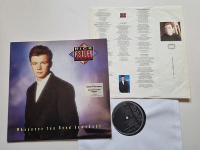 Rick Astley - Whenever You Need Somebody Vinyl LP Germany