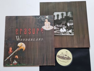 Erasure - Wonderland Vinyl LP UK