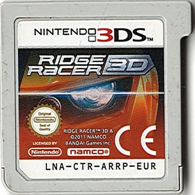 Ridge Racer 3D - Ausführung: nur Modul