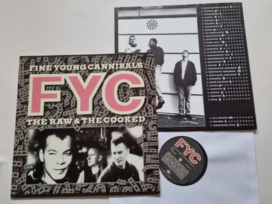 Fine Young Cannibals - The Raw & The Cooked Vinyl LP Europe