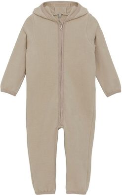 Huttelihut Kinder Overall Pram Suit Ears Wool Fleece (M) 6489