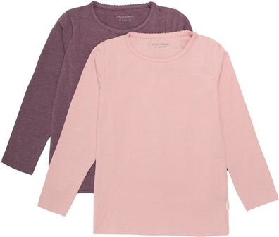 Minymo Kinder Longsleeve Basic 35-T-shirt LS (2-pack)