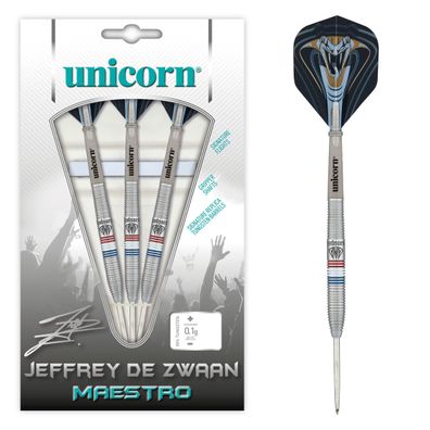 Unicorn Maestro Jeffrey de Zwaan P2 Steel Darts, 1 Satz / 23 Gr