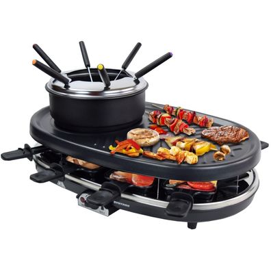 Raclette-Grill Appenzell mit Fondue - A-Ware/B-Ware: A-Ware