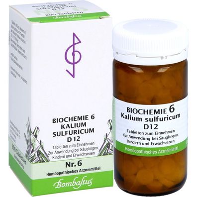 Biochemie 6 Kalium sulfuricum D 12