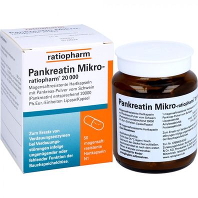 Pankreatin Mikro-ratiopharm 20000