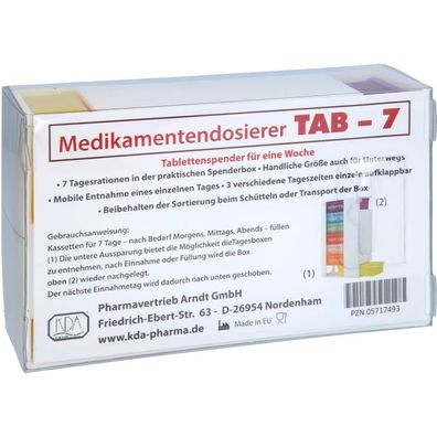 Medikamentendosierer TAB - 7