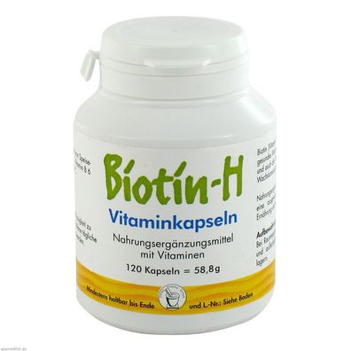 BIOTIN H Vitaminkapseln