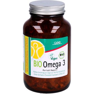 GSE Omega 3 Perillaöl biologische Kapseln