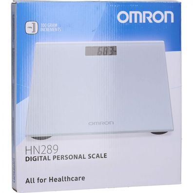 OMRON HN-289-ESL digitale Personenwaage silbergrau