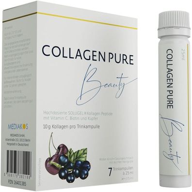 Collagen Pure Beauty 10g Kollagen hochdosiert Gold