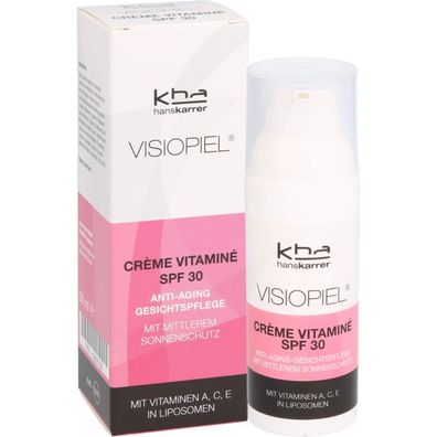 Visiopiel Creme Vitamine SPF 30