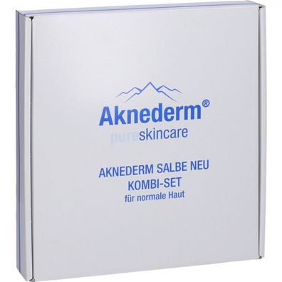 Aknederm Salbe Neu Kombiset für normale Haut