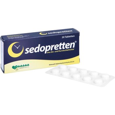 Sedopretten 50 mg Tabletten