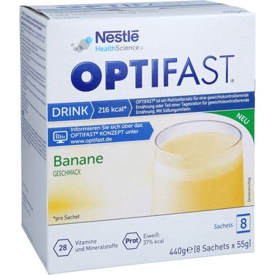 Optifast Drink Banane Geschmack