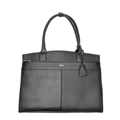 Business bag / Handtasche Iconic Black - 14"-15.6", made from Nivodur