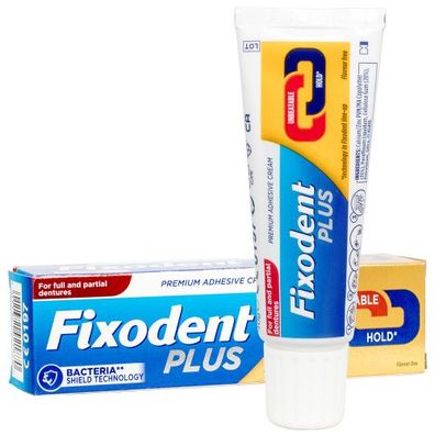 Fixodent Plus Unbeatable Hold Haftcreme für Zahnersatz 40g