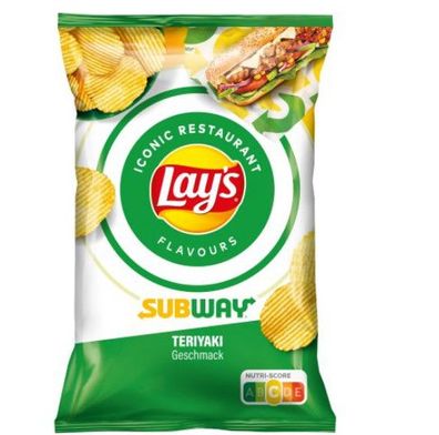 Teriyaki Chips Lay´s knusprig würzige gesalzene Kartoffelchips 150g