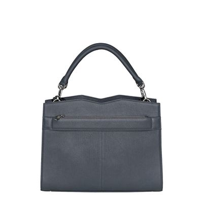 Businesshandtasche "Diamond Edition Shoulder Grey 14" Leder