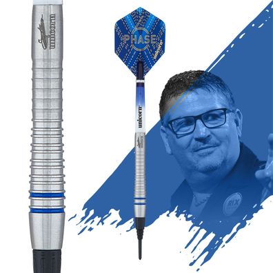 Unicorn Phase 6 World Champion Gary Anderson Soft Dart Presentation Box, 1 Satz