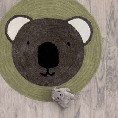 Kinderteppich Spielteppich Mädchen Jung Kinderzimmer Baby zimmer KOALA 100Cm