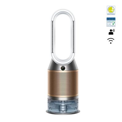 Dyson Purifier Humidify+Cool Formaldehyde PH04 Luftreiniger Weiß/Gold Hepafilter